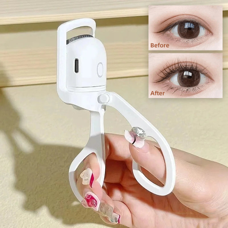 Eyelash Curler Portable Electric Heated Comb Eye Diverse Original