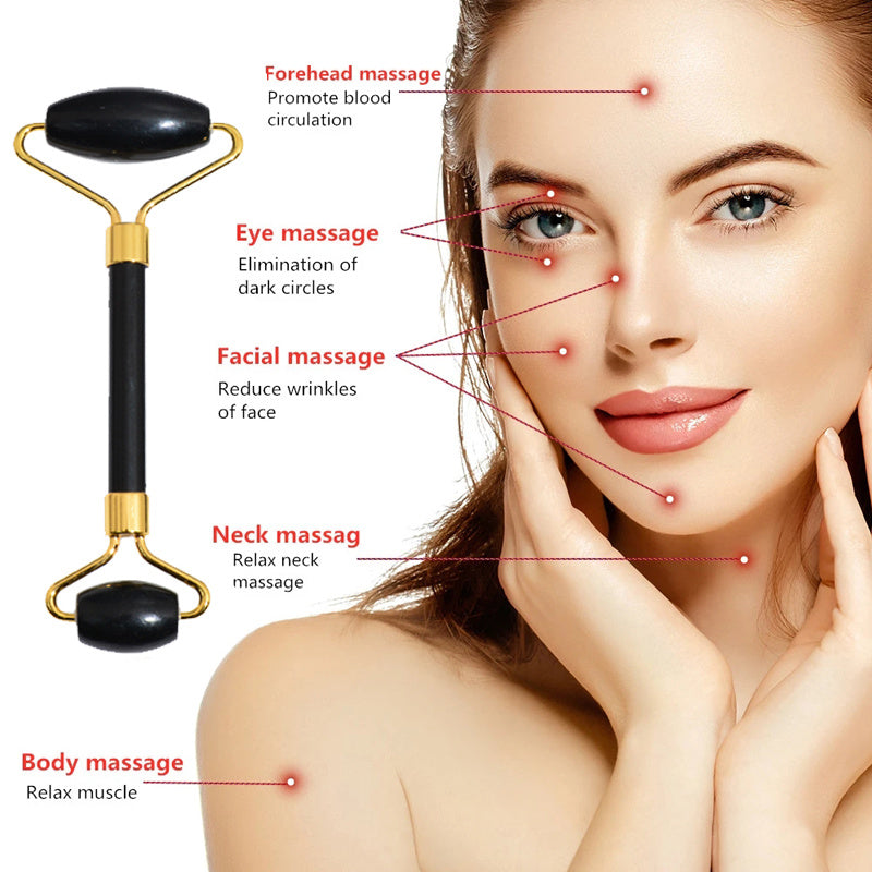 Beauty Face Care Massage Jade Device Diverse Original