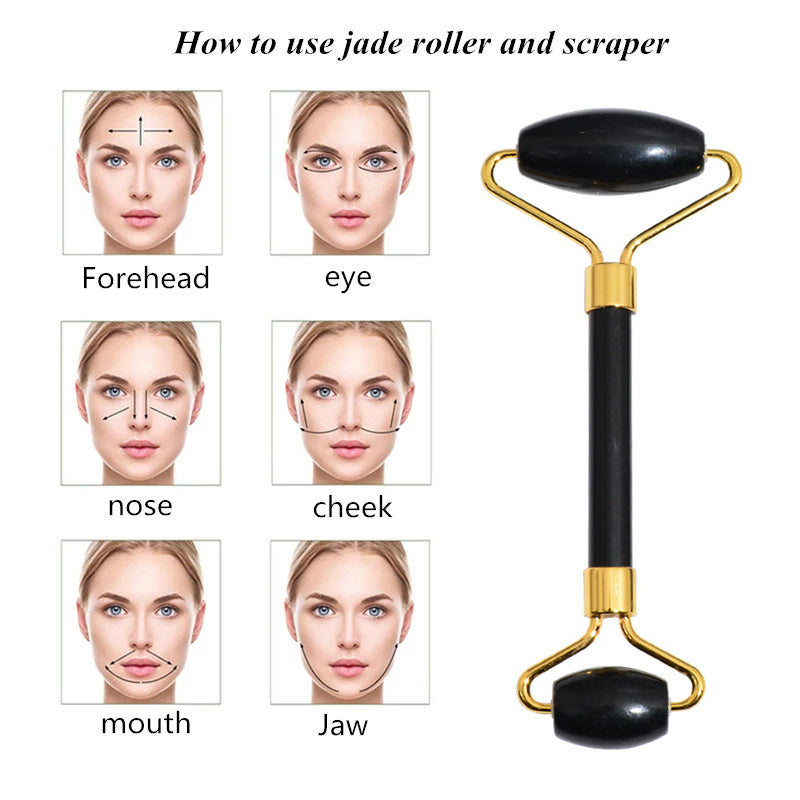 Beauty Face Care Massage Jade Device Diverse Original