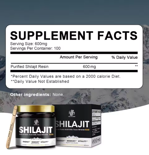 Shilajit Pure Himalayan Organic Resin