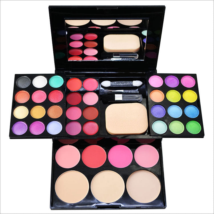 Makeup Box 24 Eyeshadow 8 Lipstick 4 Blush 3 Powder 39 Color Diverse Beauty