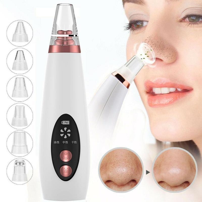 Blackhead Pore Vacuum Cleaner Nose Cleanser Blackheads Remover Blackhead Acne Electric Face Cleanser