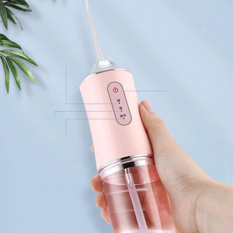 3 Modes Oral Irrigator USB Rechargeable Water Floss Portable Dental Water Diverse Original 240 ml