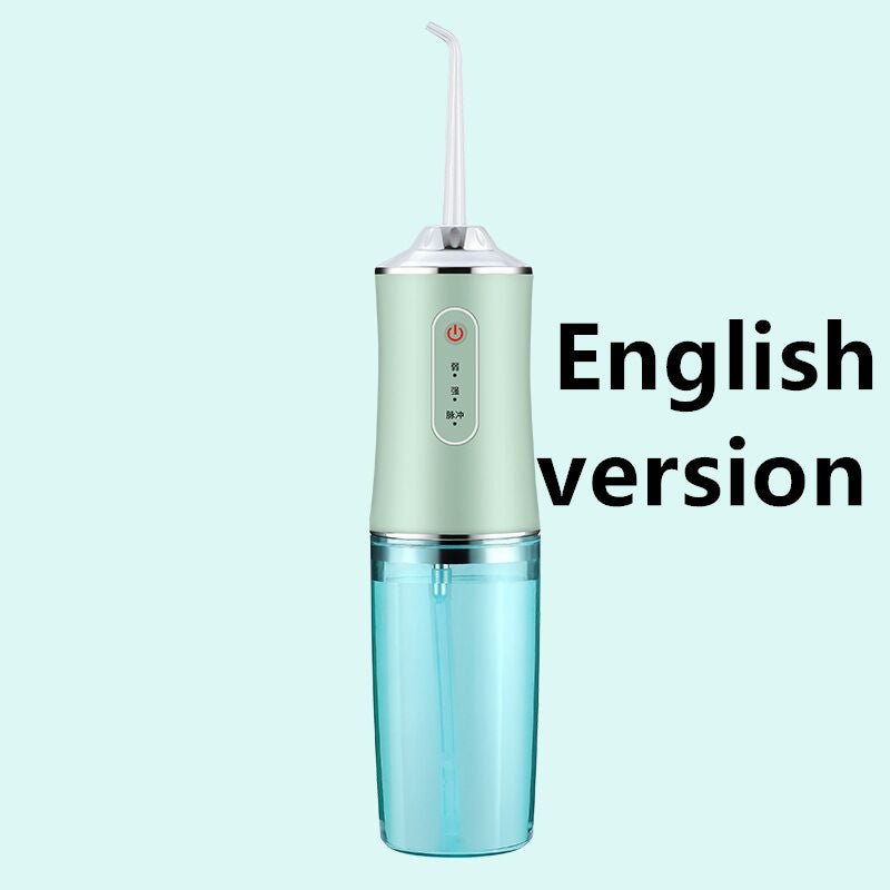 3 Modes Oral Irrigator USB Rechargeable Water Floss Portable Dental Water Diverse Original 240 ml